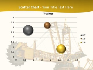 Coal Overweight Factory PowerPoint Template