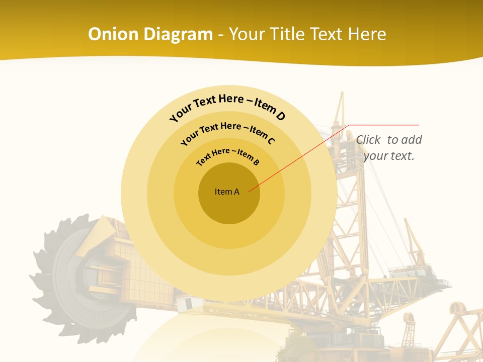 Coal Overweight Factory PowerPoint Template