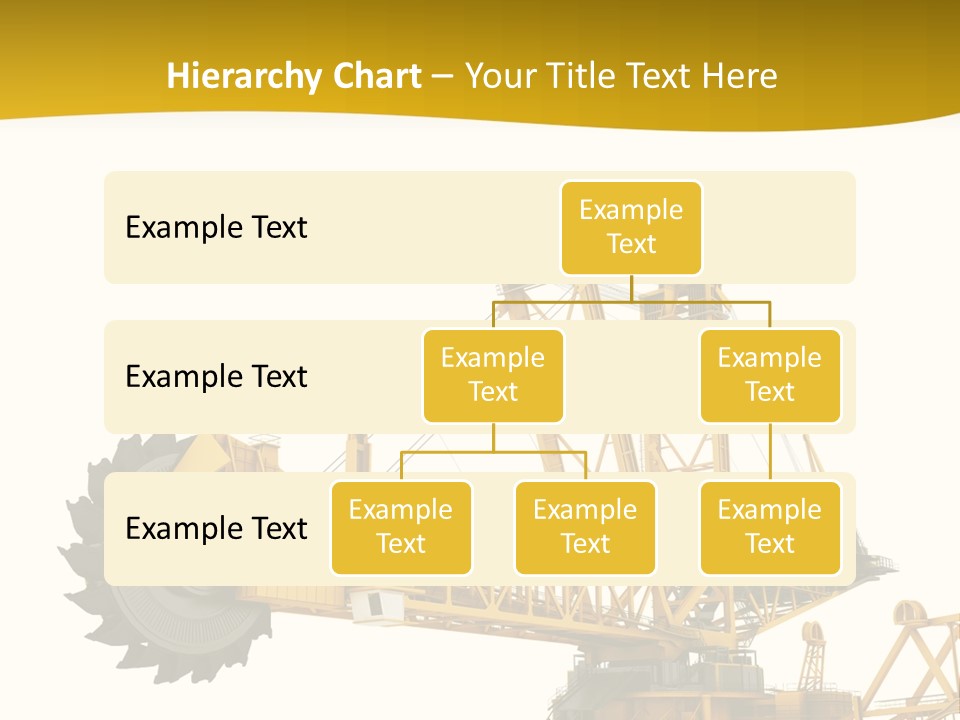 Coal Overweight Factory PowerPoint Template