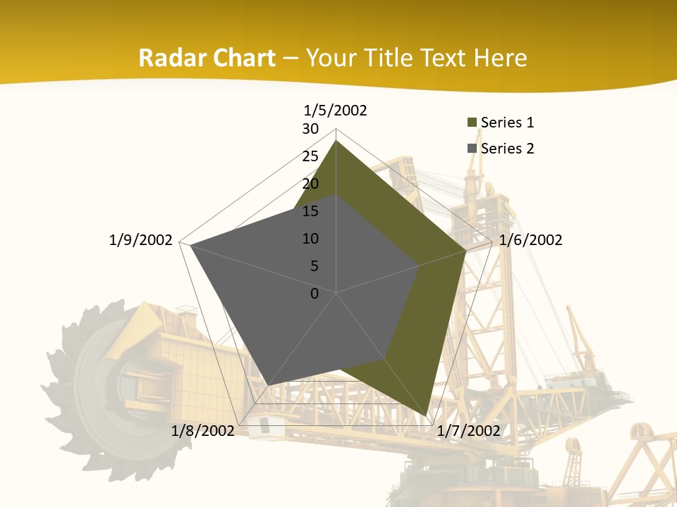 Coal Overweight Factory PowerPoint Template