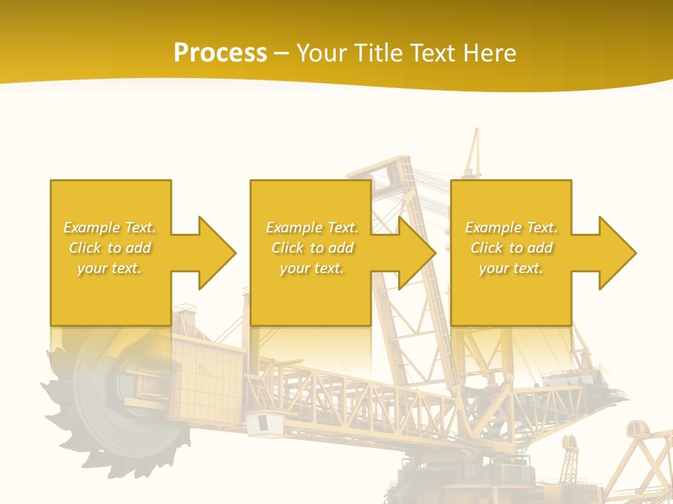 Coal Overweight Factory PowerPoint Template