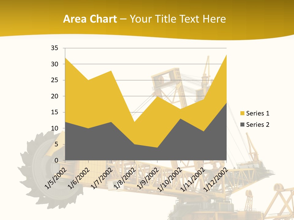 Coal Overweight Factory PowerPoint Template