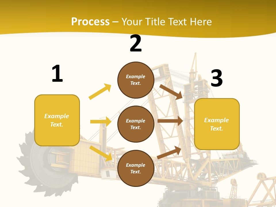 Coal Overweight Factory PowerPoint Template