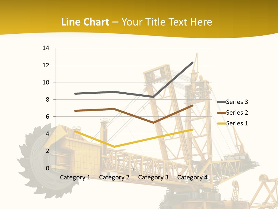 Coal Overweight Factory PowerPoint Template