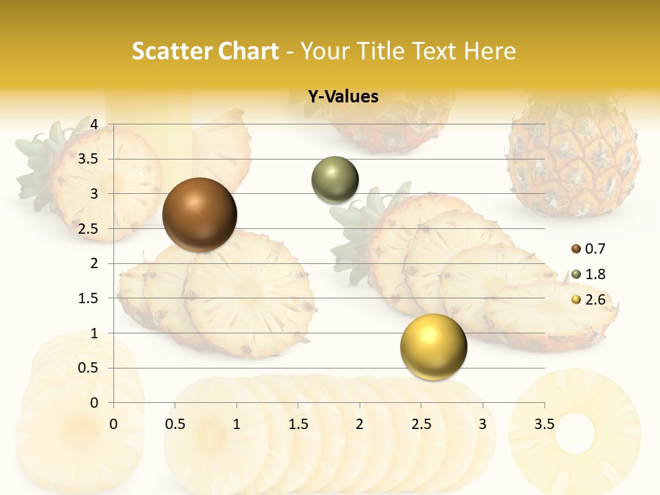 Chopped Pile Fresh PowerPoint Template