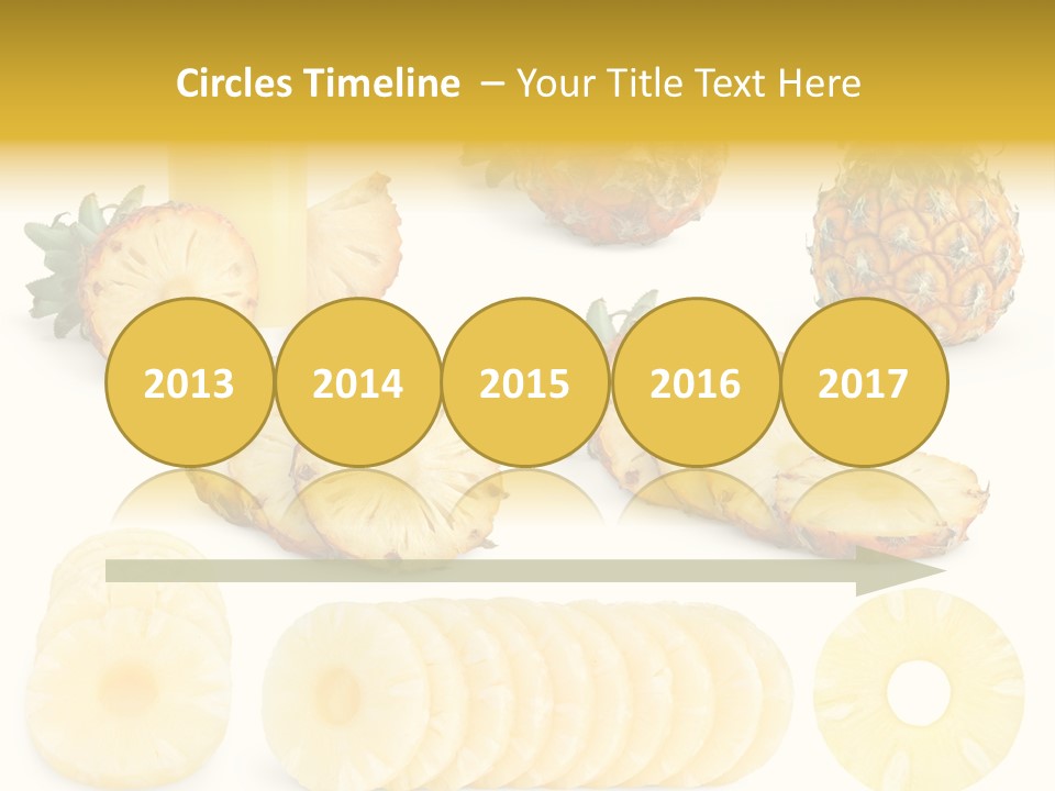 Chopped Pile Fresh PowerPoint Template