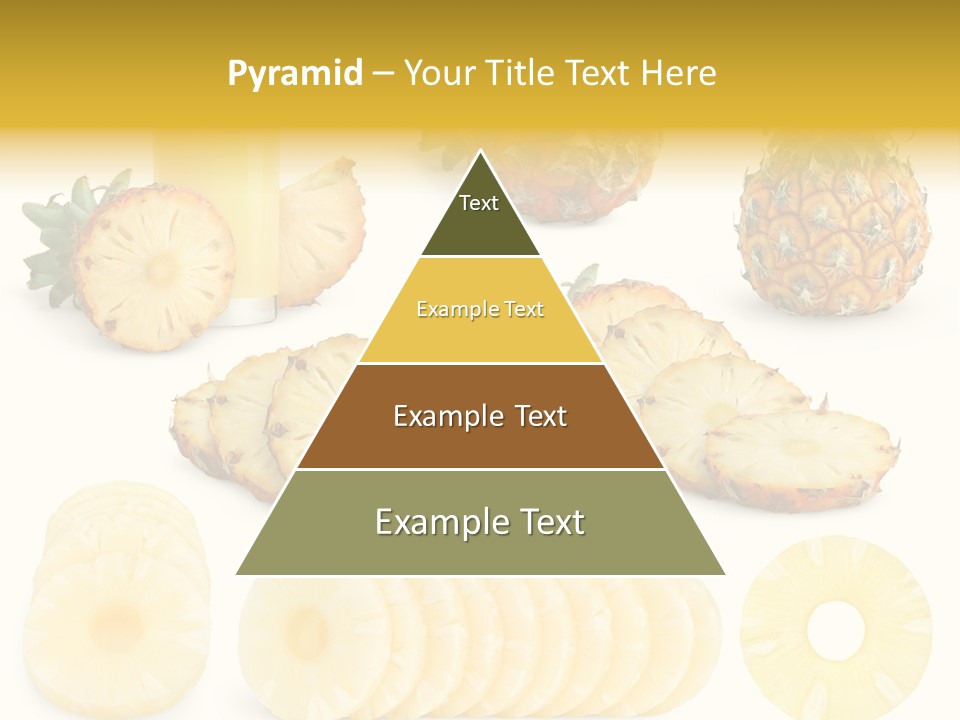 Chopped Pile Fresh PowerPoint Template