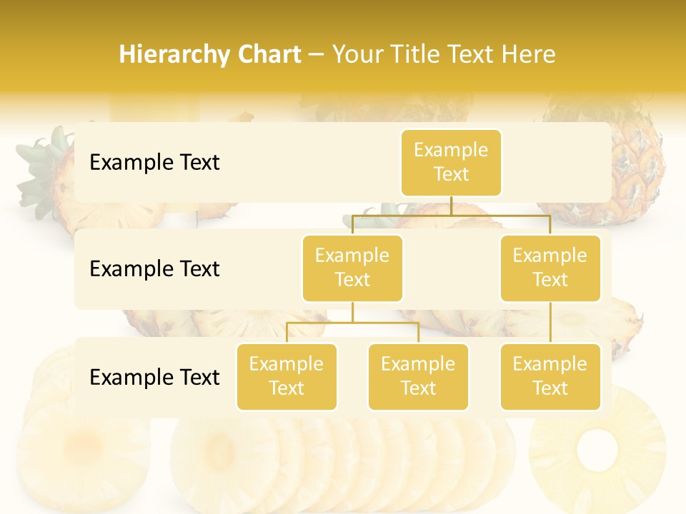 Chopped Pile Fresh PowerPoint Template