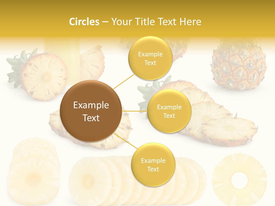 Chopped Pile Fresh PowerPoint Template