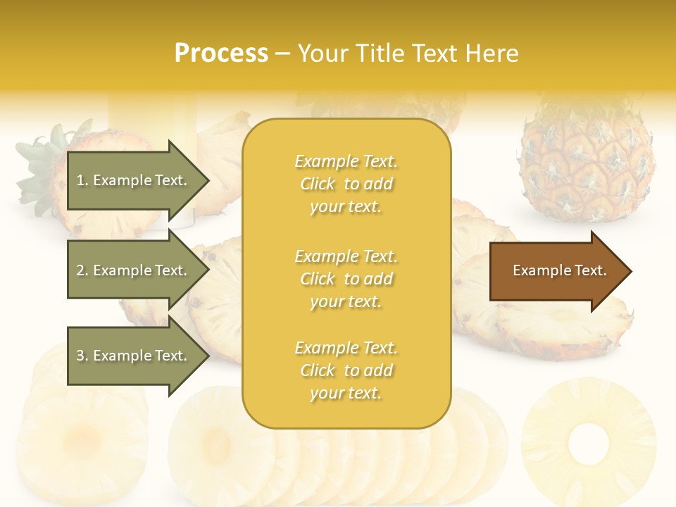 Chopped Pile Fresh PowerPoint Template