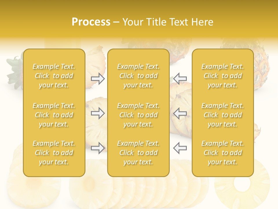 Chopped Pile Fresh PowerPoint Template
