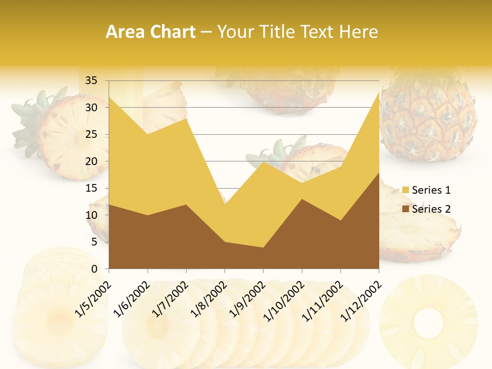 Chopped Pile Fresh PowerPoint Template