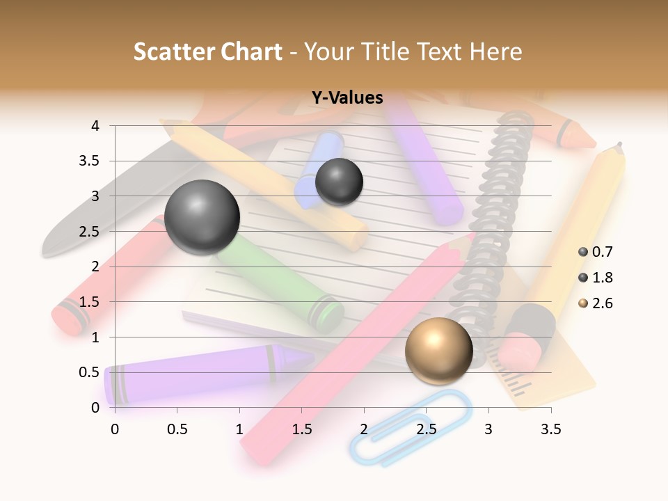 Illustration Preschool School PowerPoint Template