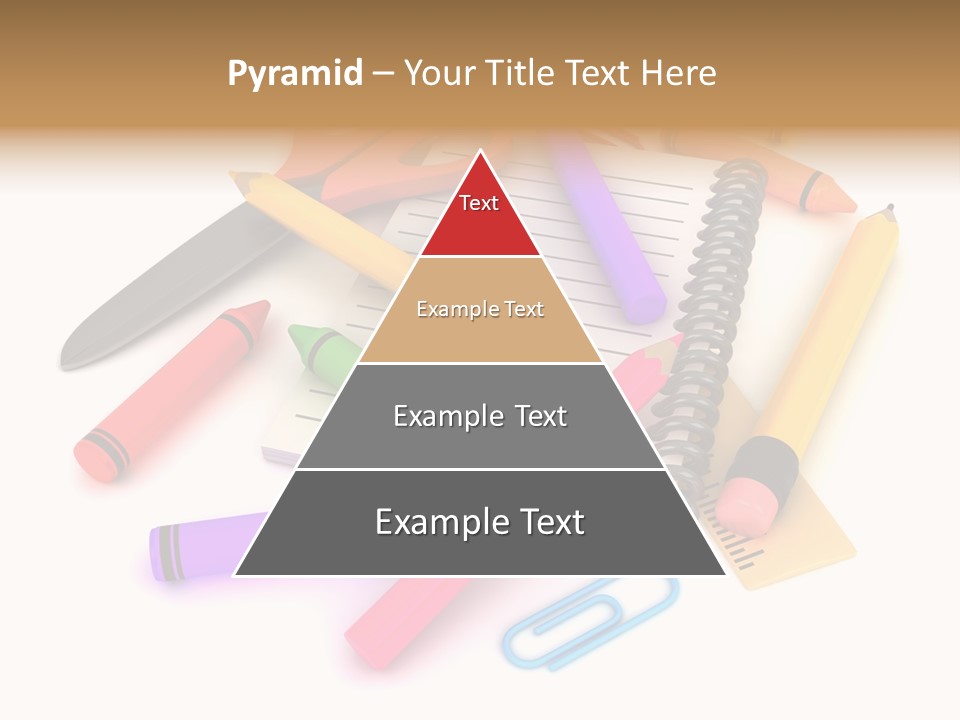 Illustration Preschool School PowerPoint Template