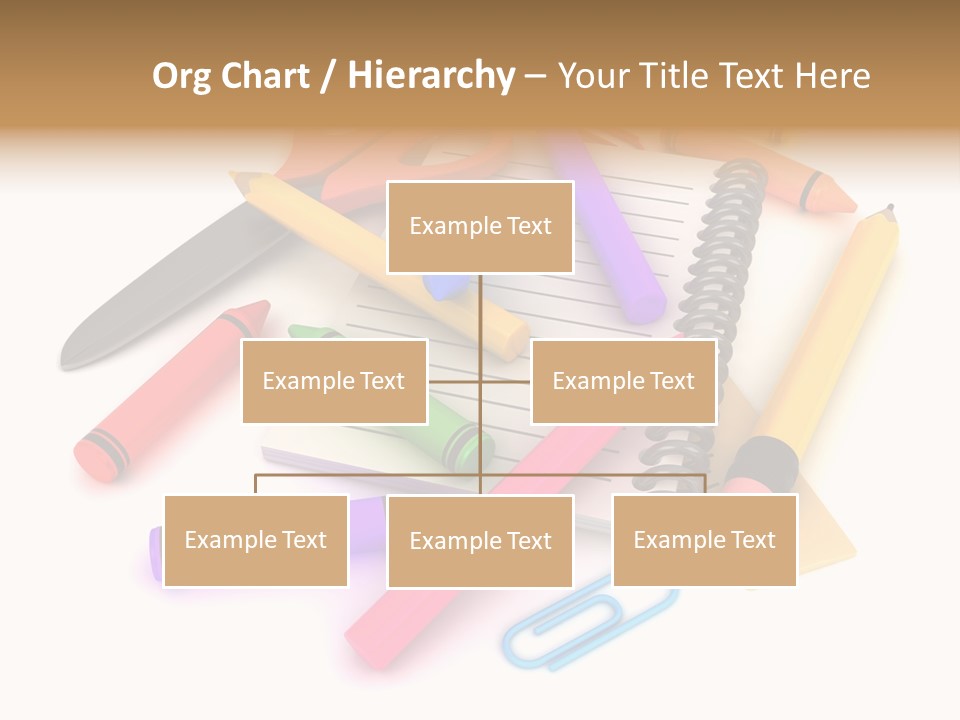 Illustration Preschool School PowerPoint Template
