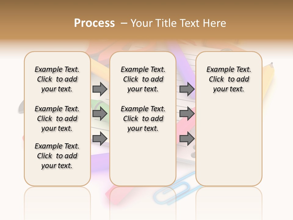 Illustration Preschool School PowerPoint Template