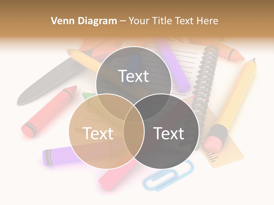 Illustration Preschool School PowerPoint Template