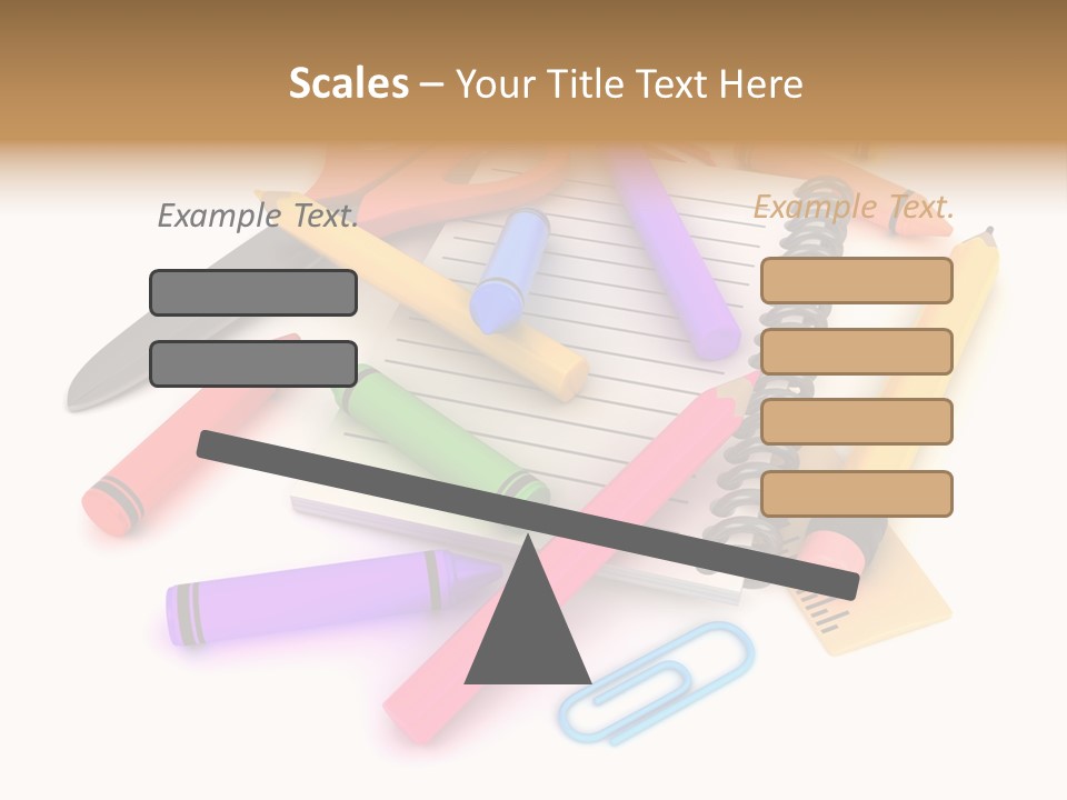 Illustration Preschool School PowerPoint Template
