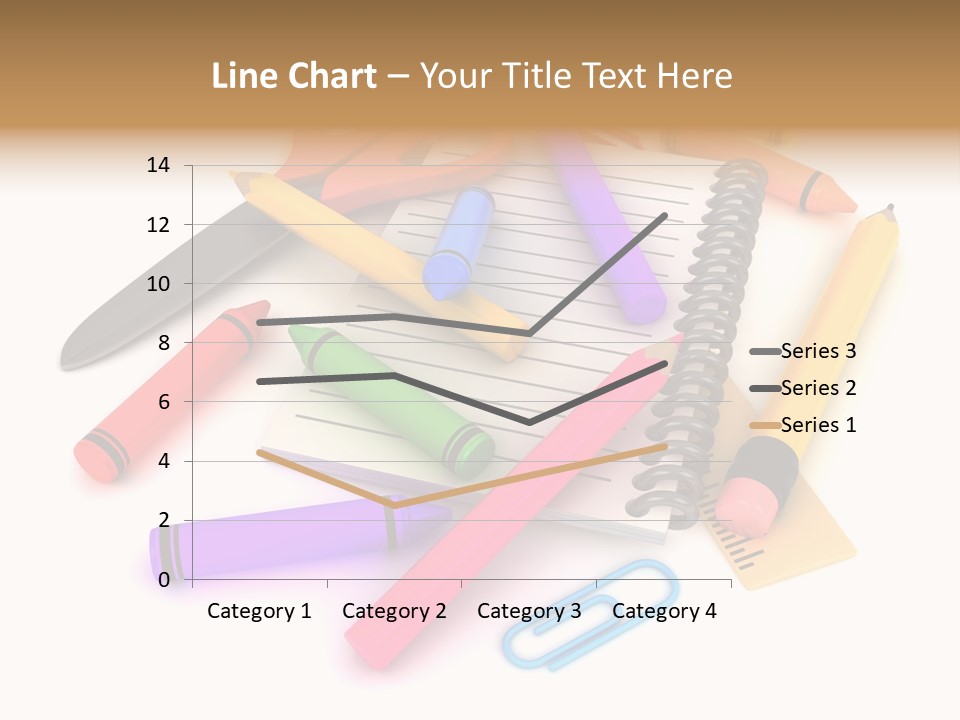 Illustration Preschool School PowerPoint Template