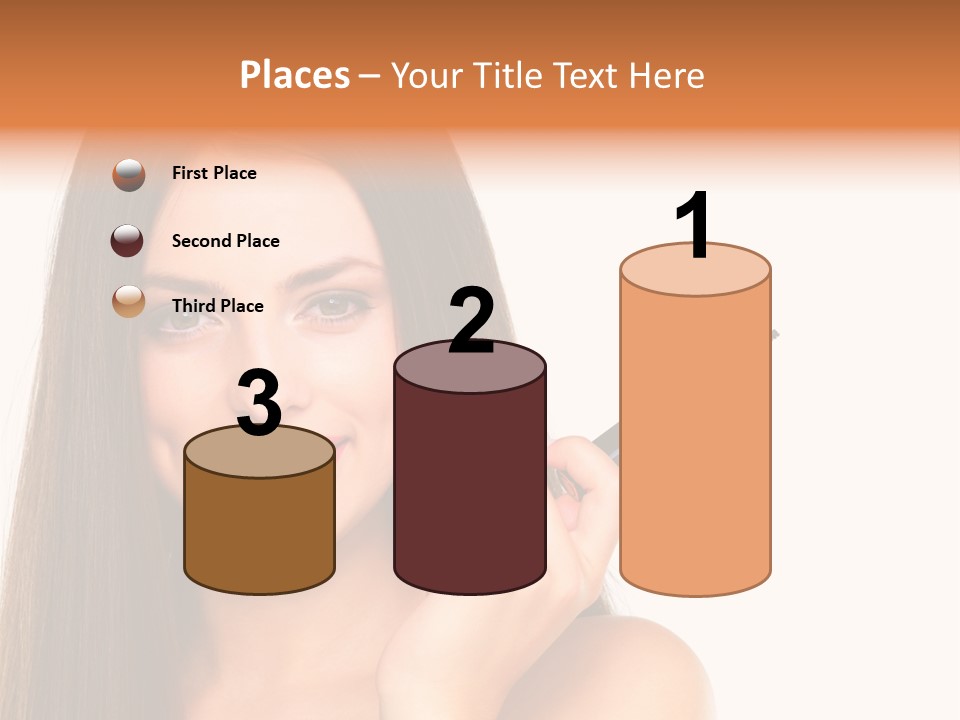 Human Chair Figure PowerPoint Template