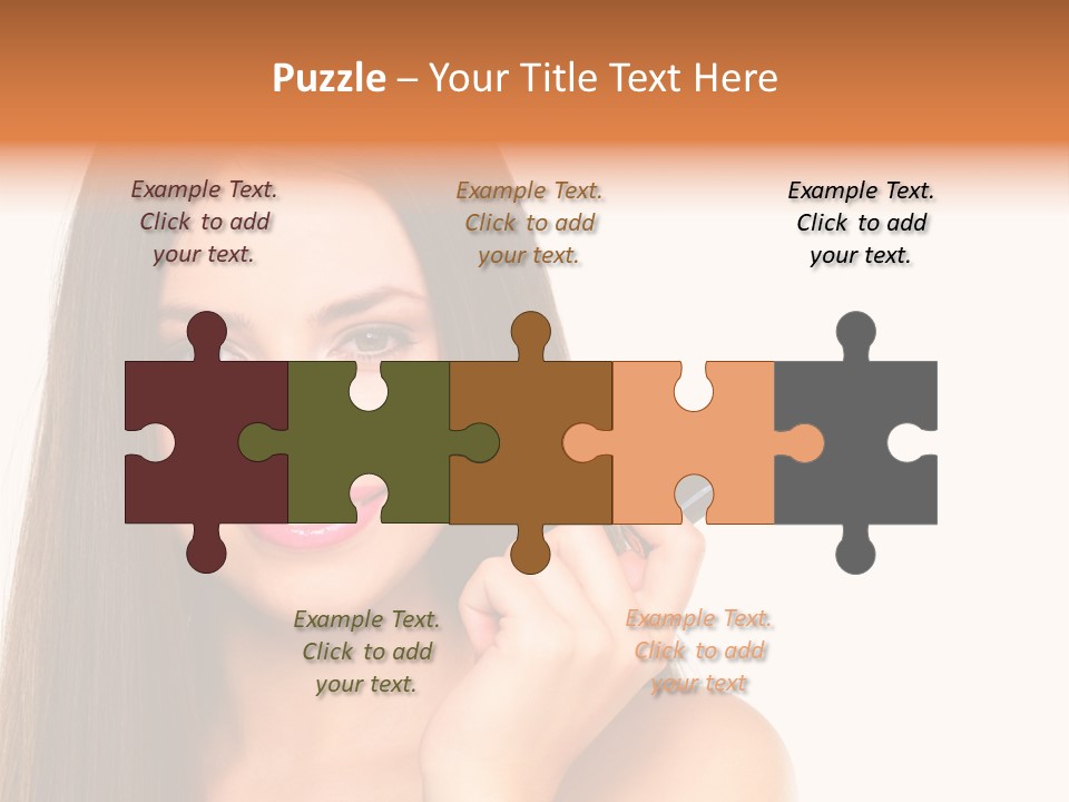 Human Chair Figure PowerPoint Template