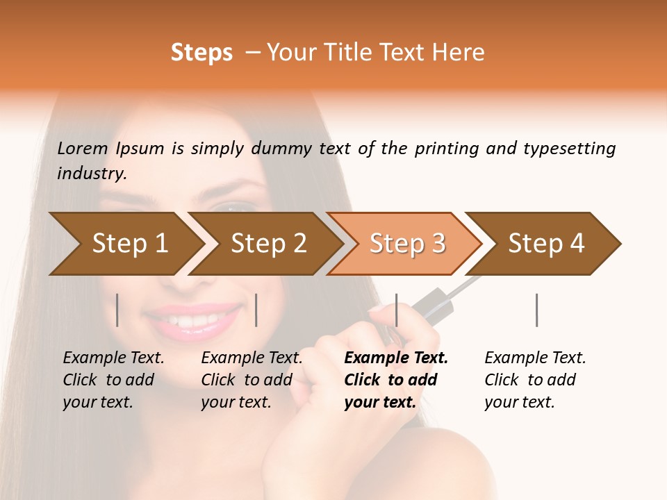 Human Chair Figure PowerPoint Template