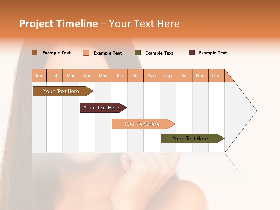 Human Chair Figure PowerPoint Template