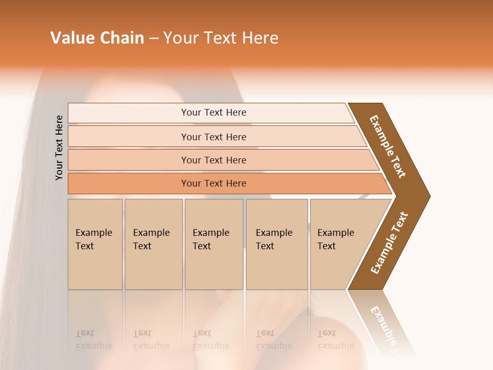 Human Chair Figure PowerPoint Template