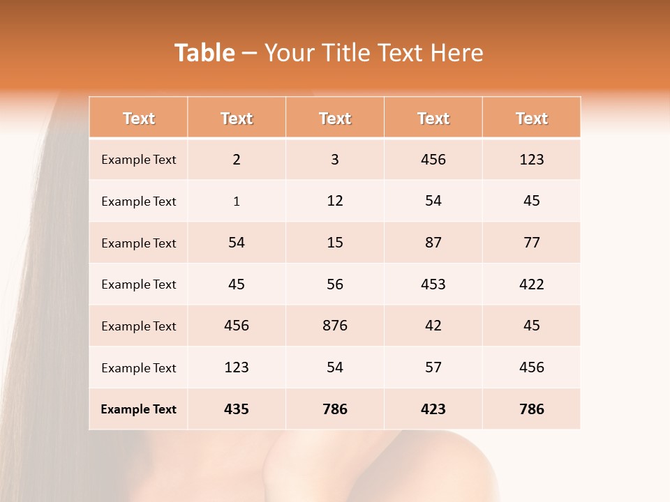 Human Chair Figure PowerPoint Template