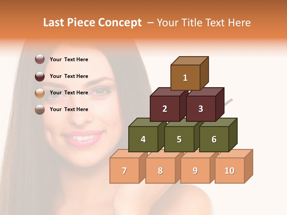 Human Chair Figure PowerPoint Template