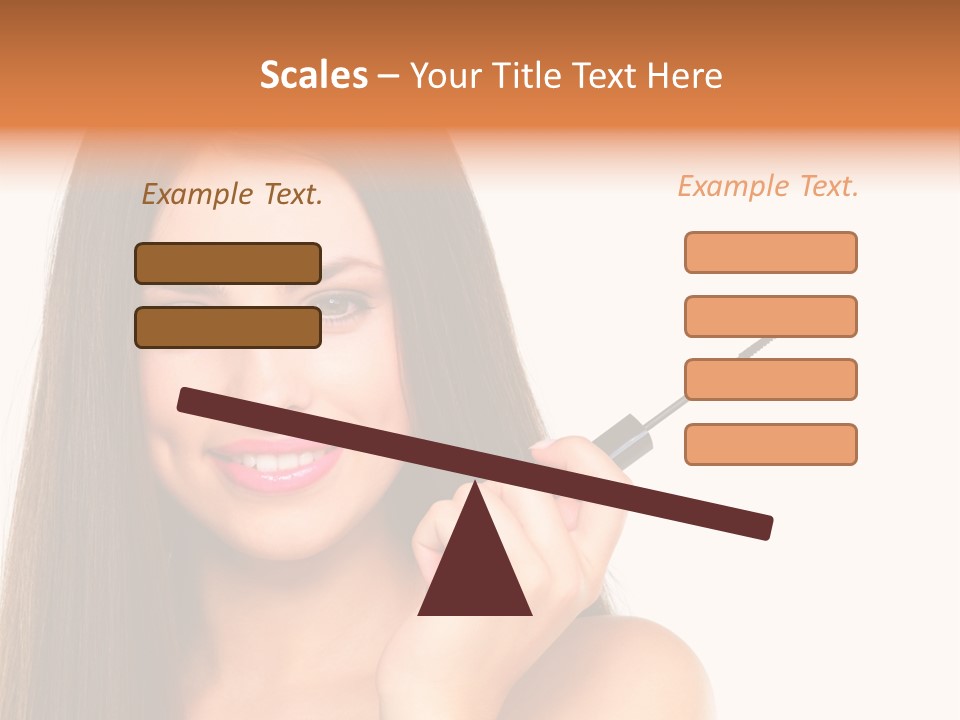 Human Chair Figure PowerPoint Template