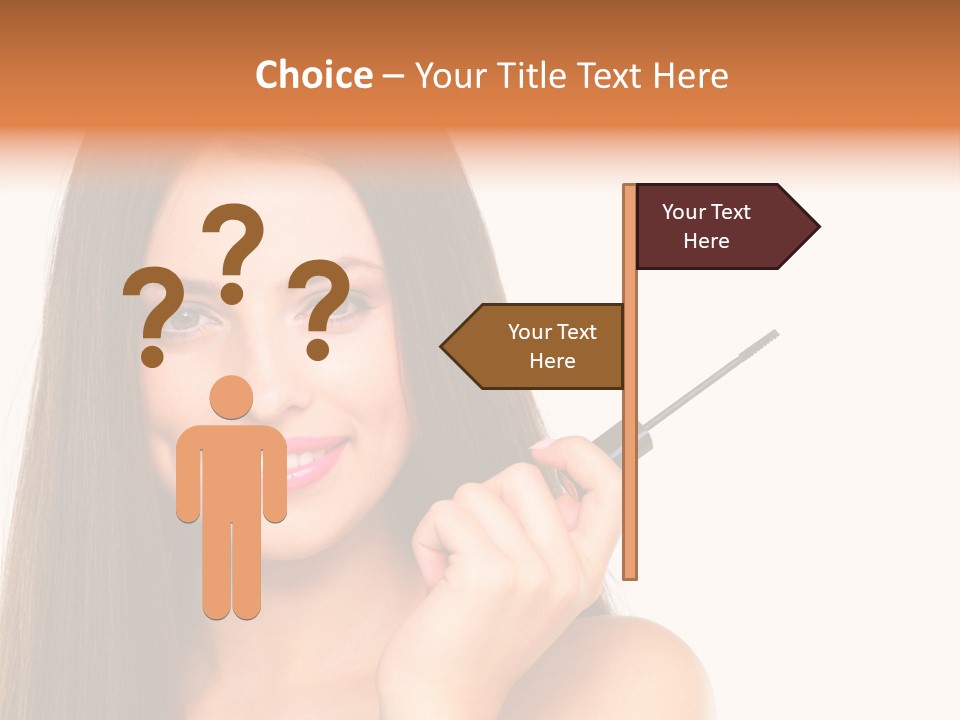 Human Chair Figure PowerPoint Template