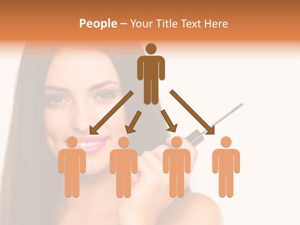Human Chair Figure PowerPoint Template