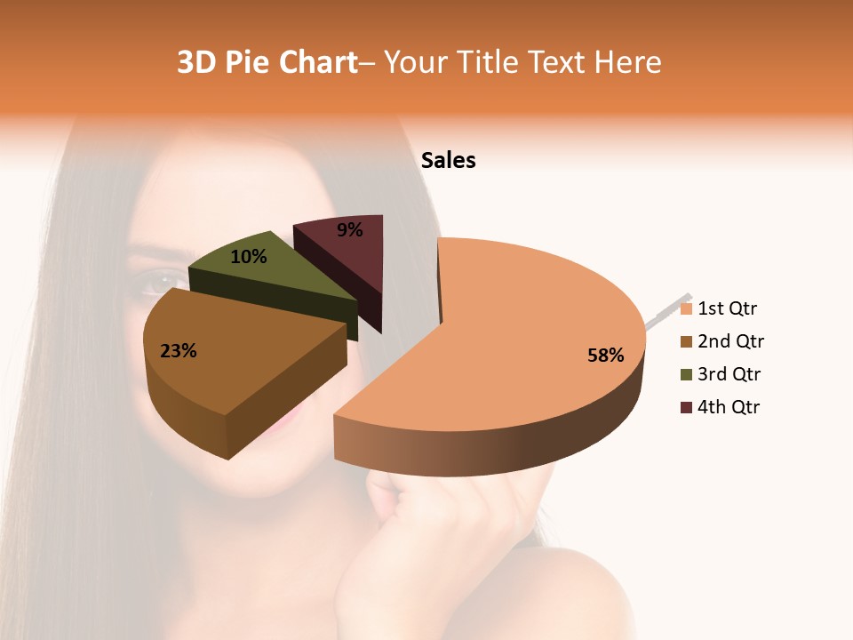 Human Chair Figure PowerPoint Template