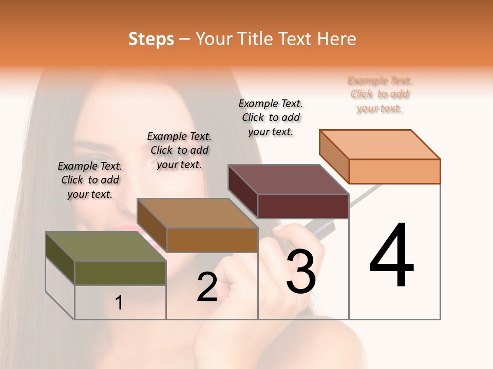 Human Chair Figure PowerPoint Template