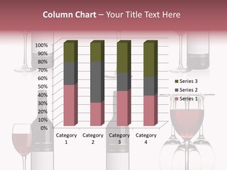 Wine Red Wine Leaves PowerPoint Template