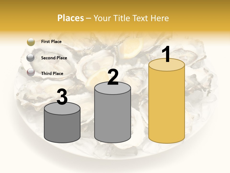 Gourmet Traditional Shellfish PowerPoint Template