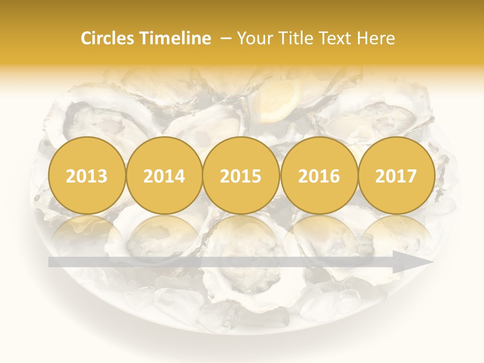 Gourmet Traditional Shellfish PowerPoint Template