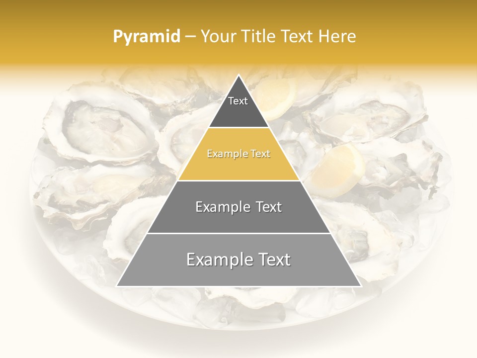 Gourmet Traditional Shellfish PowerPoint Template