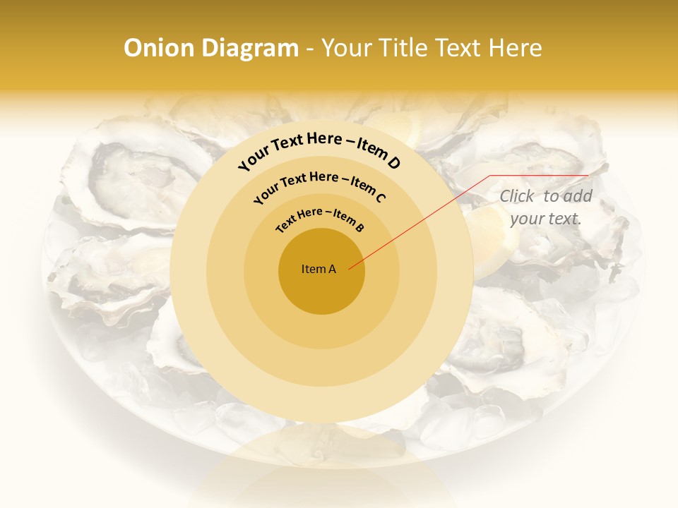 Gourmet Traditional Shellfish PowerPoint Template