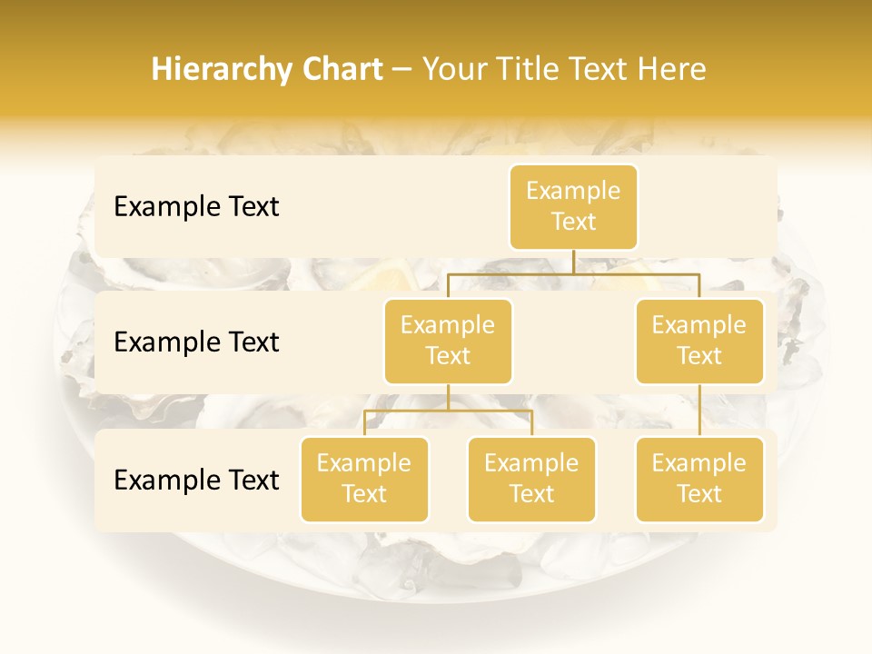 Gourmet Traditional Shellfish PowerPoint Template
