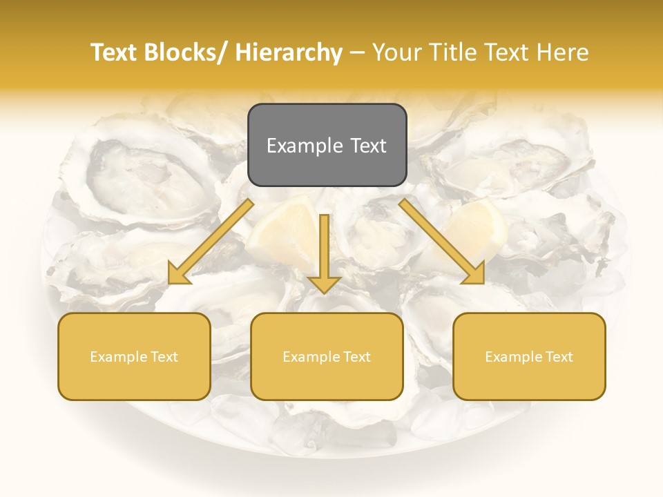 Gourmet Traditional Shellfish PowerPoint Template