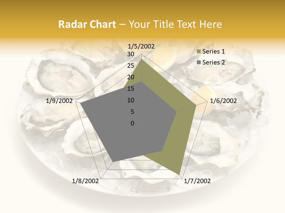 Gourmet Traditional Shellfish PowerPoint Template