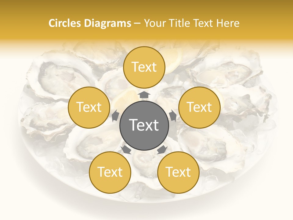 Gourmet Traditional Shellfish PowerPoint Template