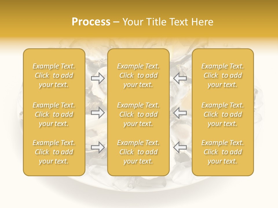 Gourmet Traditional Shellfish PowerPoint Template