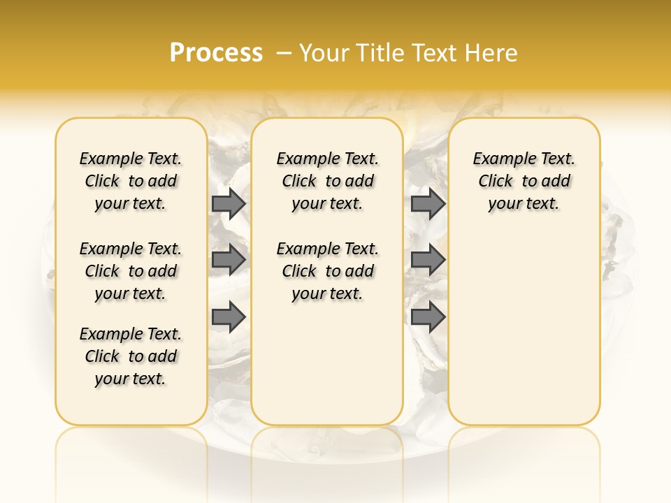 Gourmet Traditional Shellfish PowerPoint Template
