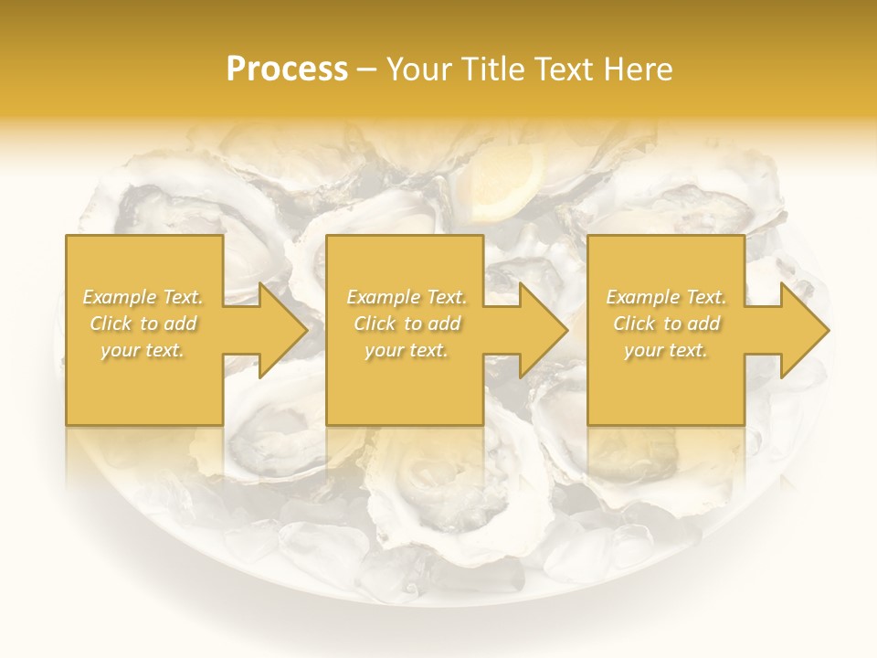 Gourmet Traditional Shellfish PowerPoint Template