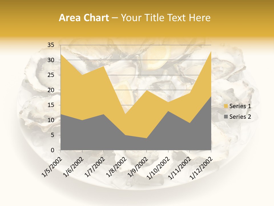 Gourmet Traditional Shellfish PowerPoint Template