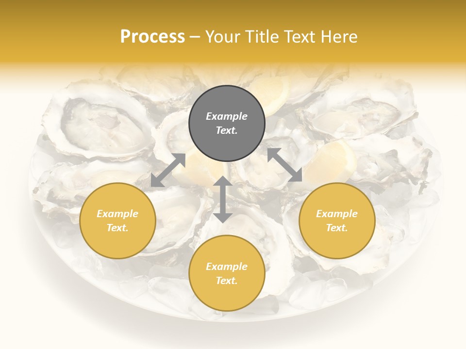 Gourmet Traditional Shellfish PowerPoint Template