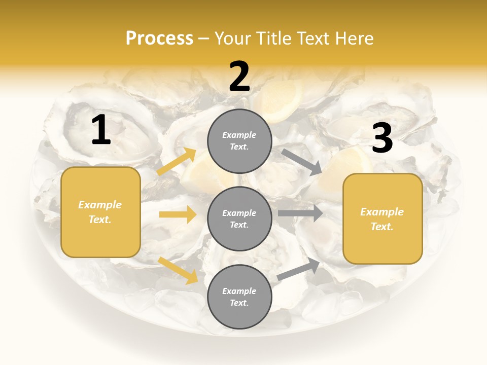 Gourmet Traditional Shellfish PowerPoint Template